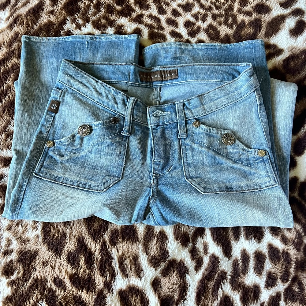 Rock & Republic Light Blue Boot Cut Jeans